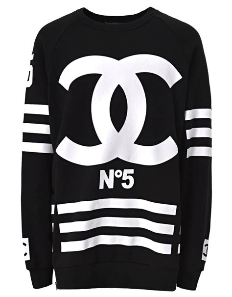 chanel number 9 sweater|Chanel sweatshirt pullovers.